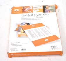 GBC HeatSeal Crystal Clear