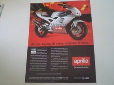 advertising Pubblicità 1996 MOTO APRILIA RS 250 REPLICA