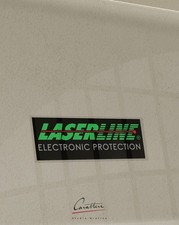 VETROFANIA SPECULARE ANTIFURTO LASERLINE | 5,5x1,9 cm