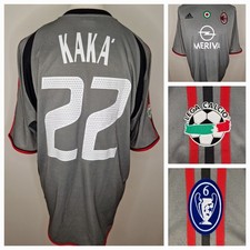 Rara Maglia Calcio Originale Adidas Ac Milan 2003/2004 3° Uomo XL Kaka #22