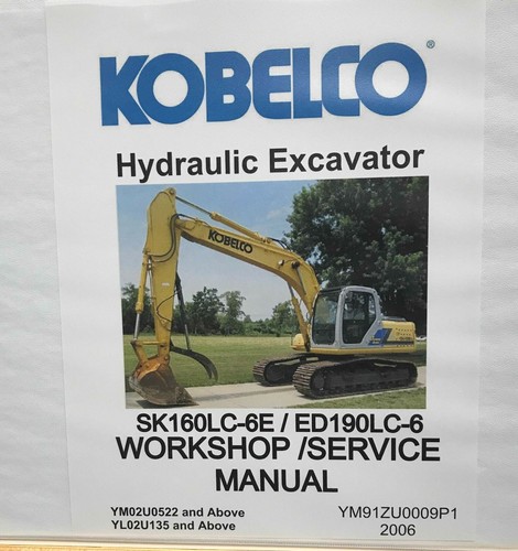 Kobelco sk160lc ed190lc 6 - /, ed190lc-6