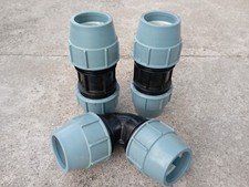 RACCORDO RAPIDO POLIETILENE A COMPRESSIONE PER TUBO PP PE PVC RACCORDO Ø16 A 110