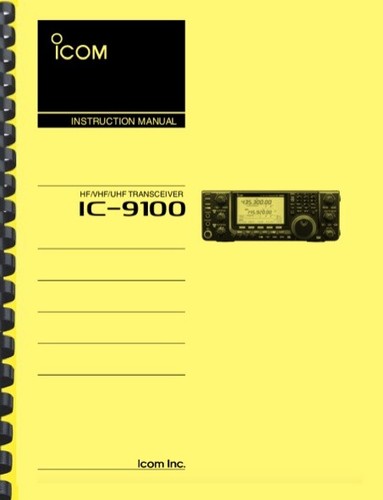 Ricetrasmettitore icom 9100 - icom, ic-9100