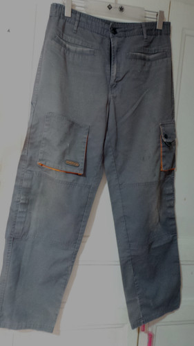 Pantalon bleu travail - pantalon,