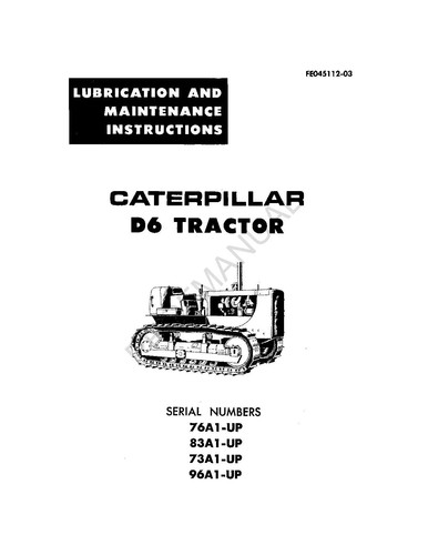 Manuale manutenzione