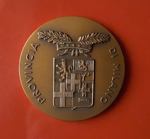 Medaglia bronzo johnson - bronzo,