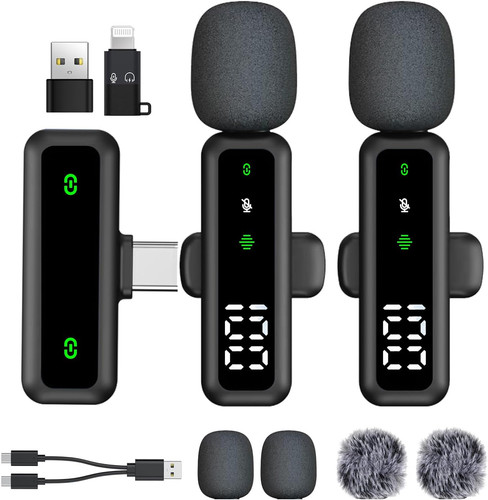 Microfono lavalier wireless - microfono,
