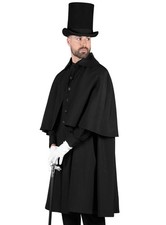 Cappotto da cocchiere nero -