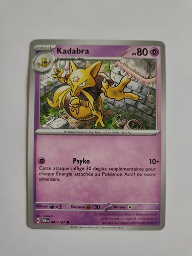 Carte pokémon kadabra - -,