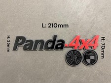 REPLICA FIAT PANDA 4X4 PUCH STEYR STEMMA SCRITTA