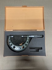 MITUTOYO MICROMETRO LAMA DI PRECISIONE 2"-3" GAMMA .0001" GRADI N. 122-127