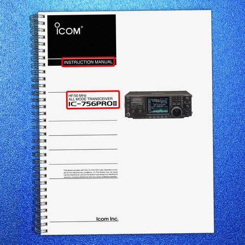 Icom 756proii 50 - icom, mhz