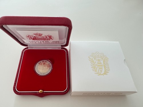 Monaco euros 2025 - monaco, comté