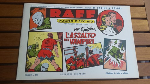 Raff pugno acciaio 8 - raff, d’acciaio