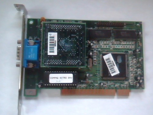 Scheda video compaq - video, 64v