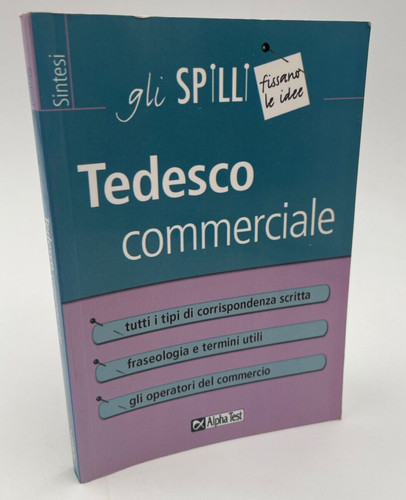 Tedesco commerciale gli spilli