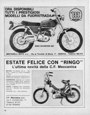 advertising Pubblicità-MOTO