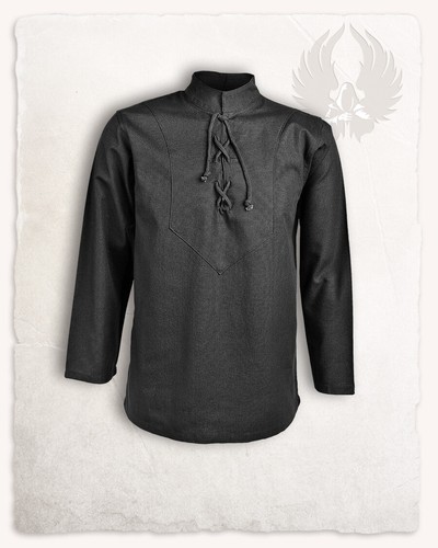 Camicia leomar nera - camicia,