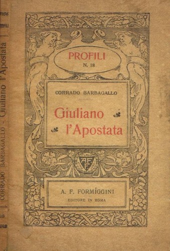 Giuliano apostata corrado - l'apostata.,
