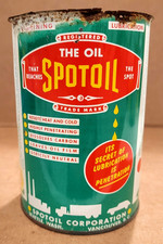 Lattina olio vintage SPOTOIL 1