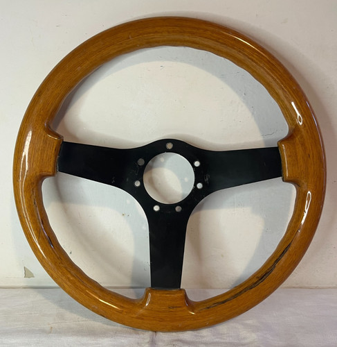 Volante sportivo legno made - in,