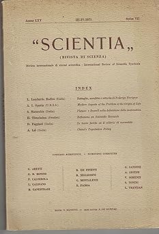 Scientia - scientia, (rivista