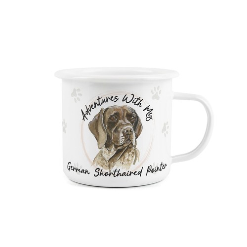 Tazza smaltata puntatore