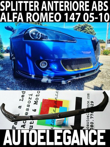 Splitter alfa romeo 147 10 - romeo, 05-10