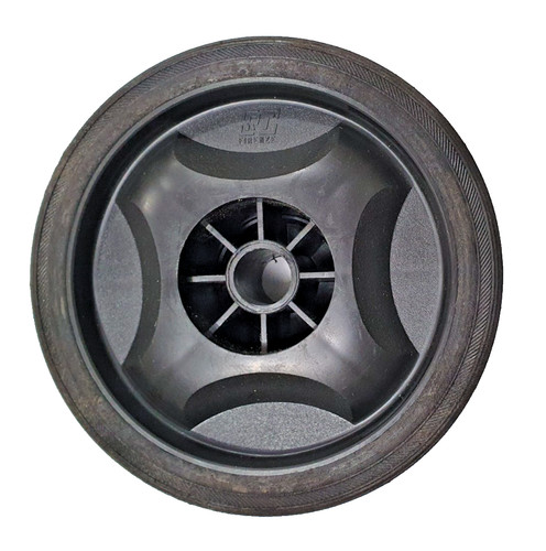 Ruota carrello gomma - in,