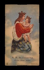 santino-holy card N.DAME DE