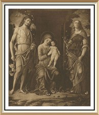 Stampa antica originale 120+