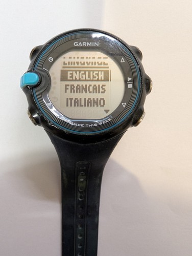 Garmin swim watch - watch, swimming