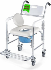 Comoda WC per Anziani 4 in 1