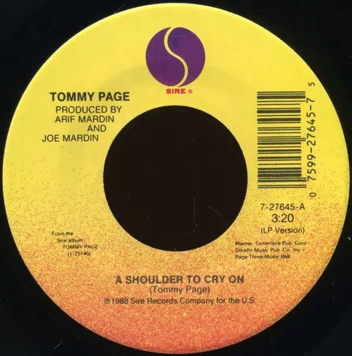 Tommy page shoulder cry - a,