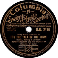 SCHELLACK Benny Goodman And