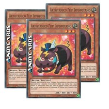 3x ARTISTAMICO FLIP IPPOPOTAMO