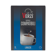 80 Capsule Caffè Verzì Compatibili con Macchine Lavazza Blue