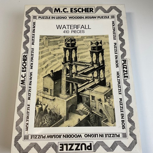 Escher cascata puzzle - puzzle, in