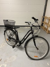 bici elettrica B-Twin Elops nera, unisex, usata pochissimo come nuova