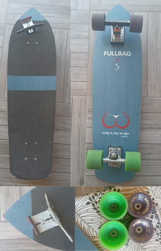Slalom skatebord fullbag - slalom,