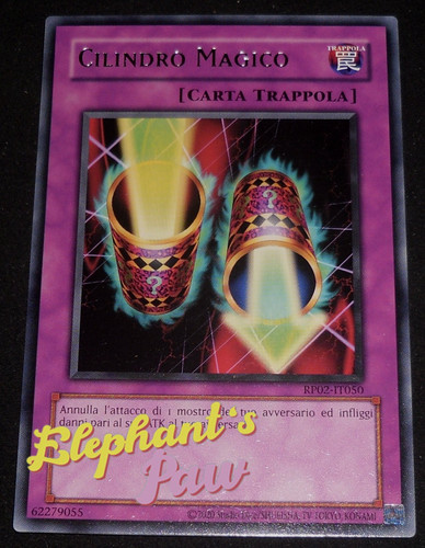 Yugioh cilindro magico rara - -,