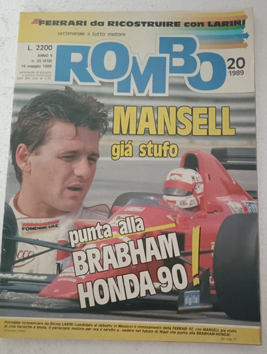 Rombo rivista 1989 - rombo,
