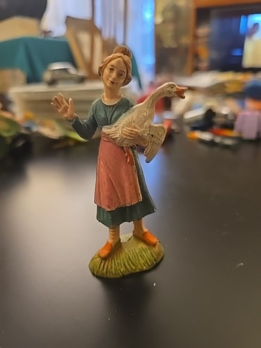 Personaggio presepe vintage - personaggio,