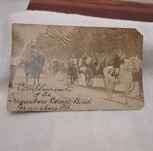 Cartolina rppc greensboro - cartolina,