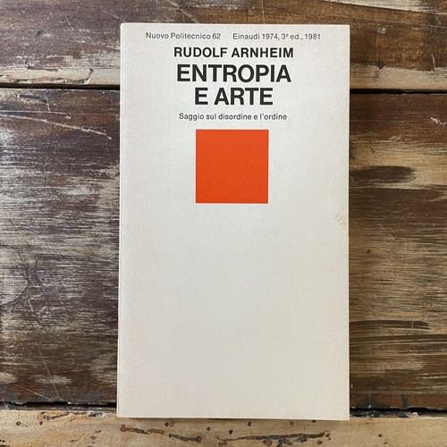 Rudolf arnheim entropia e - -,