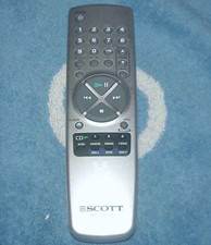 SCOTT 649-3CD280-523 - Telecomando per impianto audio CD (TESTATO/FUNZIONANTE)