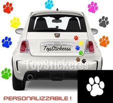 20 ADESIVI STICKERS ZAMPETTE