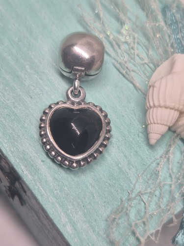 Pandora silver black onyx - black, mi