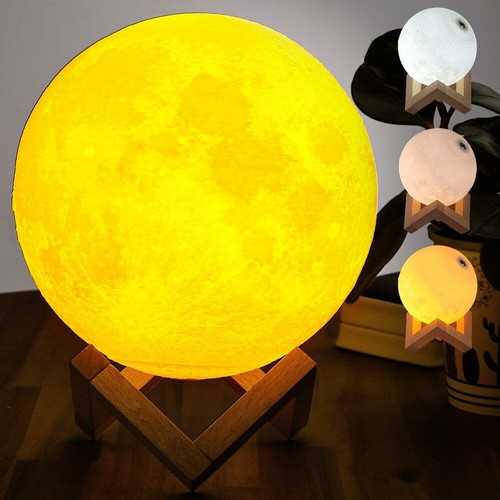 Lampada tavolo luna 18cm - lampada,