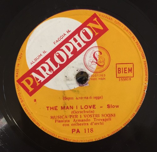 Rare 78rpm parlophon - 10",